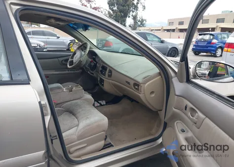 2002 Buick Century Custom z USA, uszkodzony, nr VIN 2G4WS52J621172673